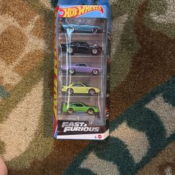 Fast and furious five pack set
