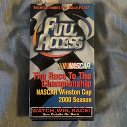 NASCAR Winston Cup 2000 Season on VHS