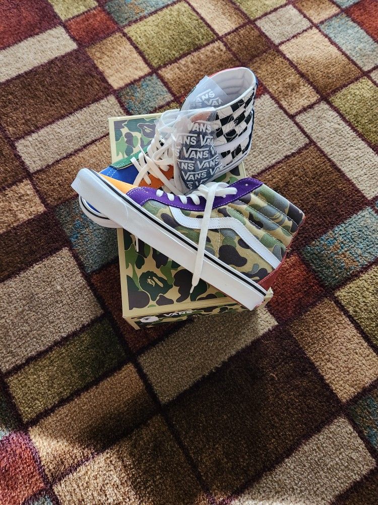 Bape Vans Size 10.5