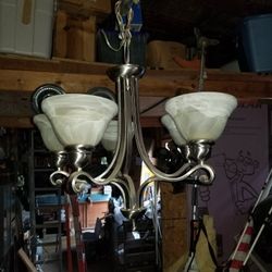 Nice 5 Bulb Hanging Ceiling Light 