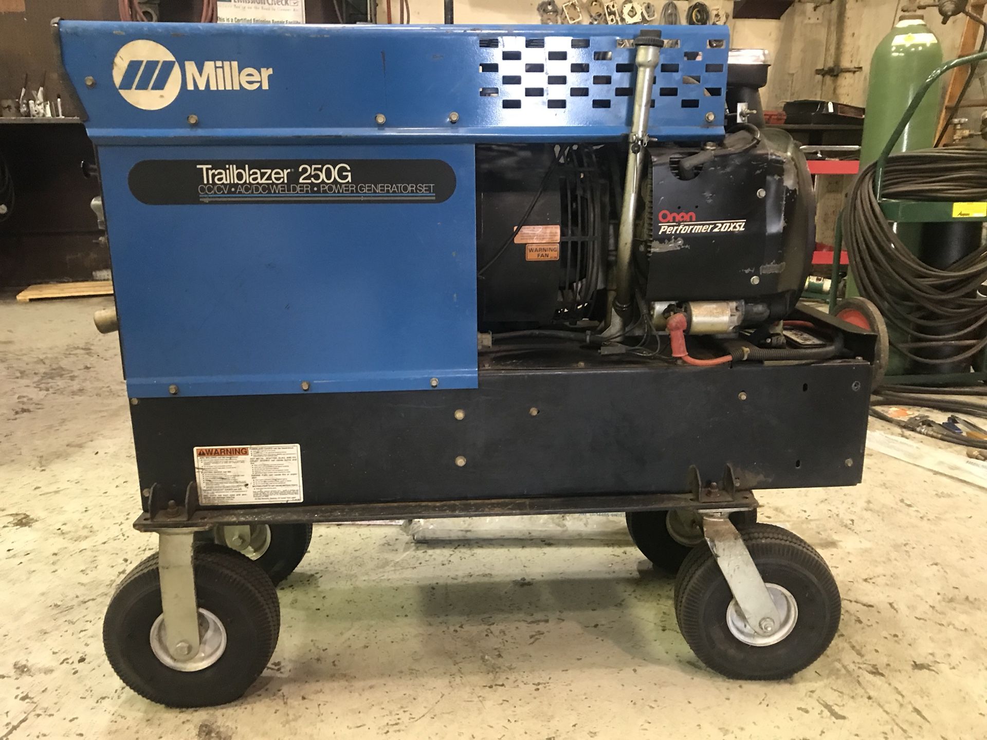 Miller Trailblazer 250G Welder/Generator