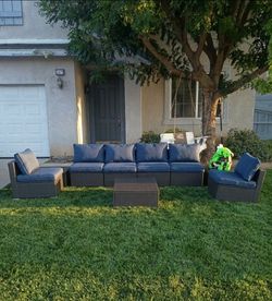 8-piece patio sofa set outdoor patio furniture brand new ☑️🆕🚛
