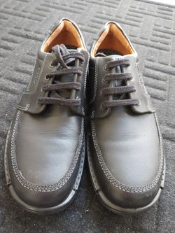 MEN'S BLACK ECCO FUSION II MENS SHOES SNEAKERS OXFORD