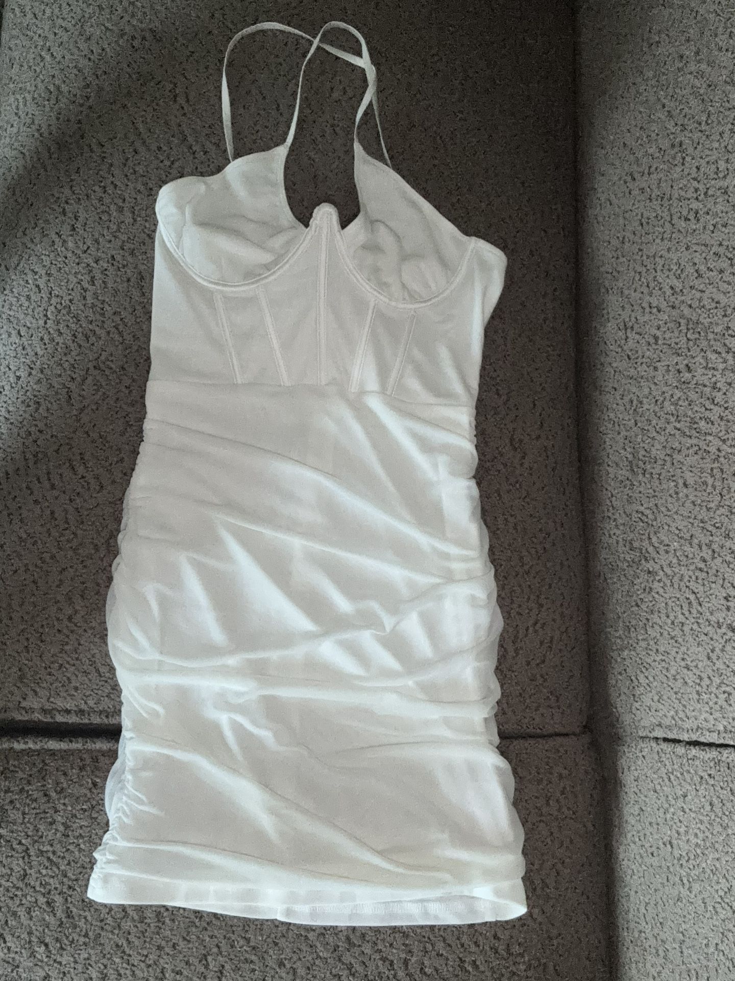 White Corset Dress