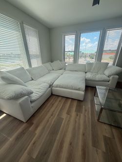 Cloud Couch full sectional with ottoman