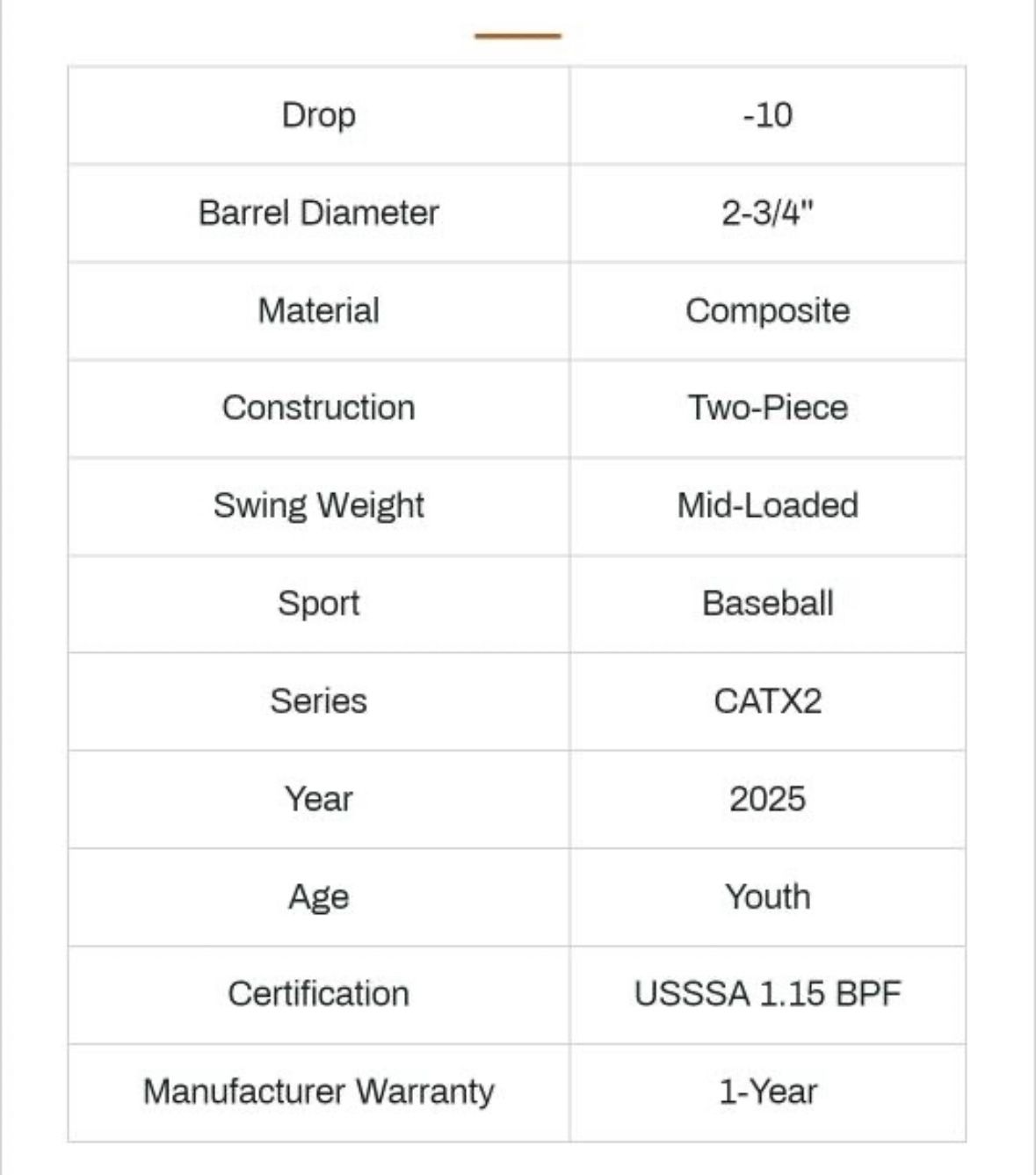 Baseball Bat
