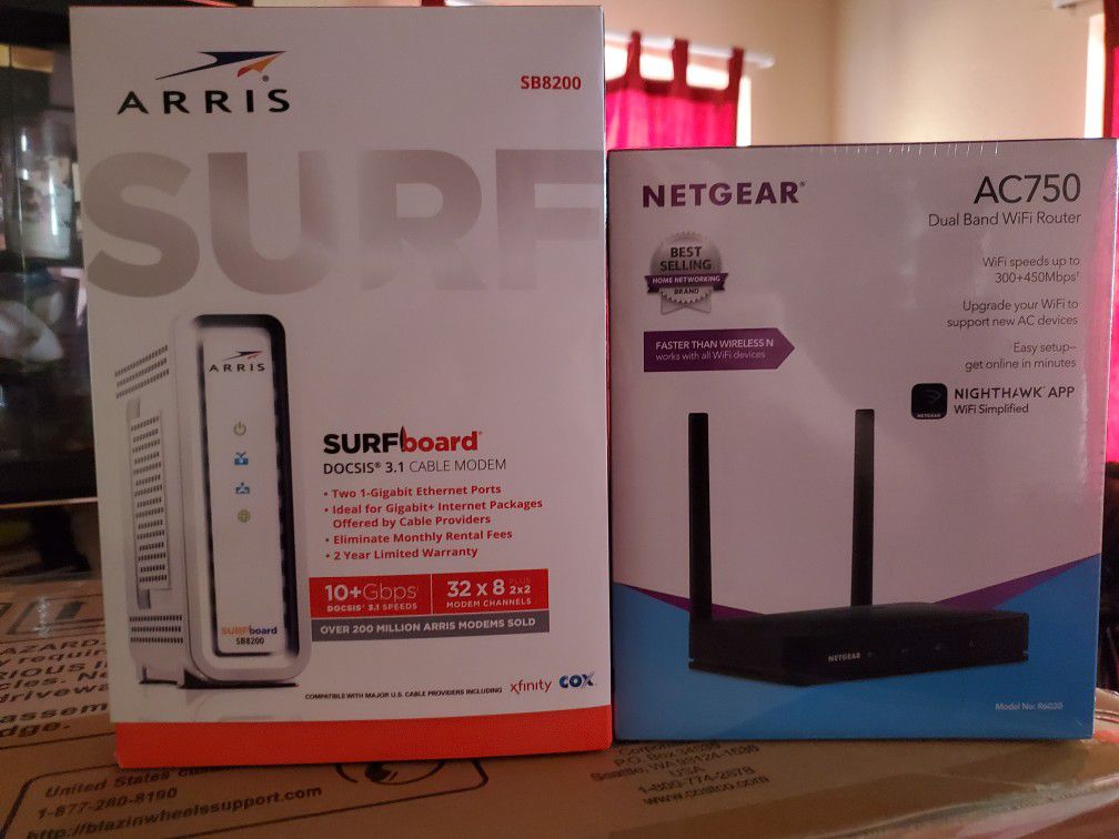 Modem & wifi Router