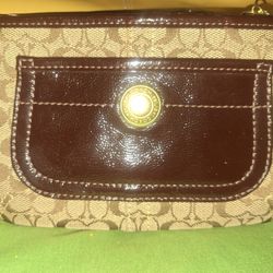 Vintage Coach Signature C Wristlet