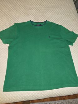 XXL - Ralph Lauren Mens Green Polo Crewneck Tee with Navy Pony.
