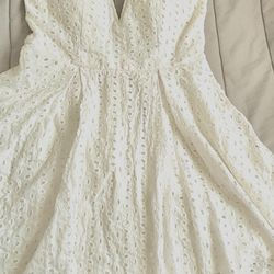 Young Lady Med Size  Short Papaya Dress