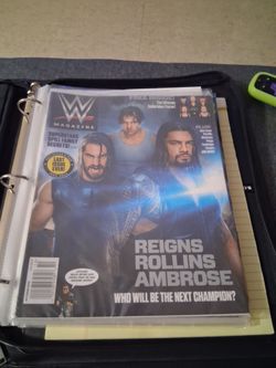 WWE Last issue Ever Magizine