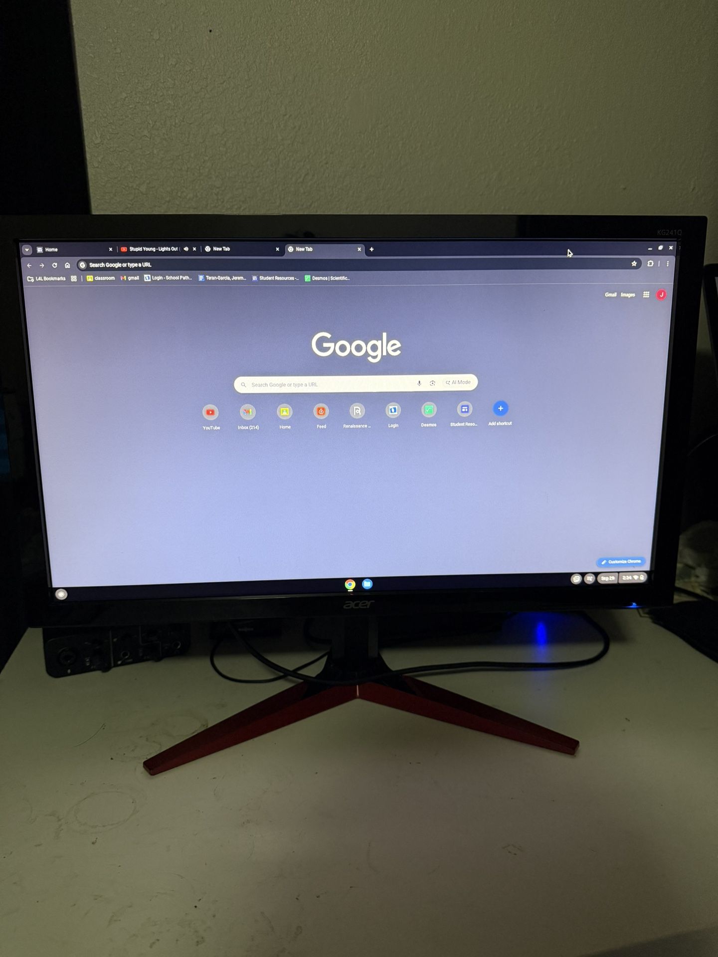 144hz Acer Monitor