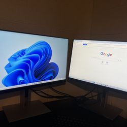 Dual Hp Monitors 