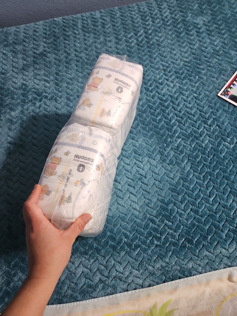 Diapers: size 1 (total 43)