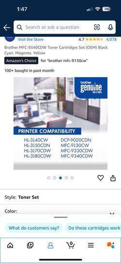 Brother Printer Cartridge 