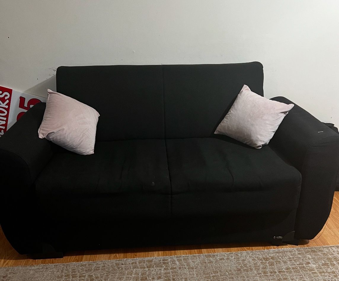 Black Living Room Couch