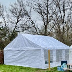 NEW! ONLY SALE! CREDIT CARD OK! PARTY TENT SIZE 20X20 HEAVY-DUTY 