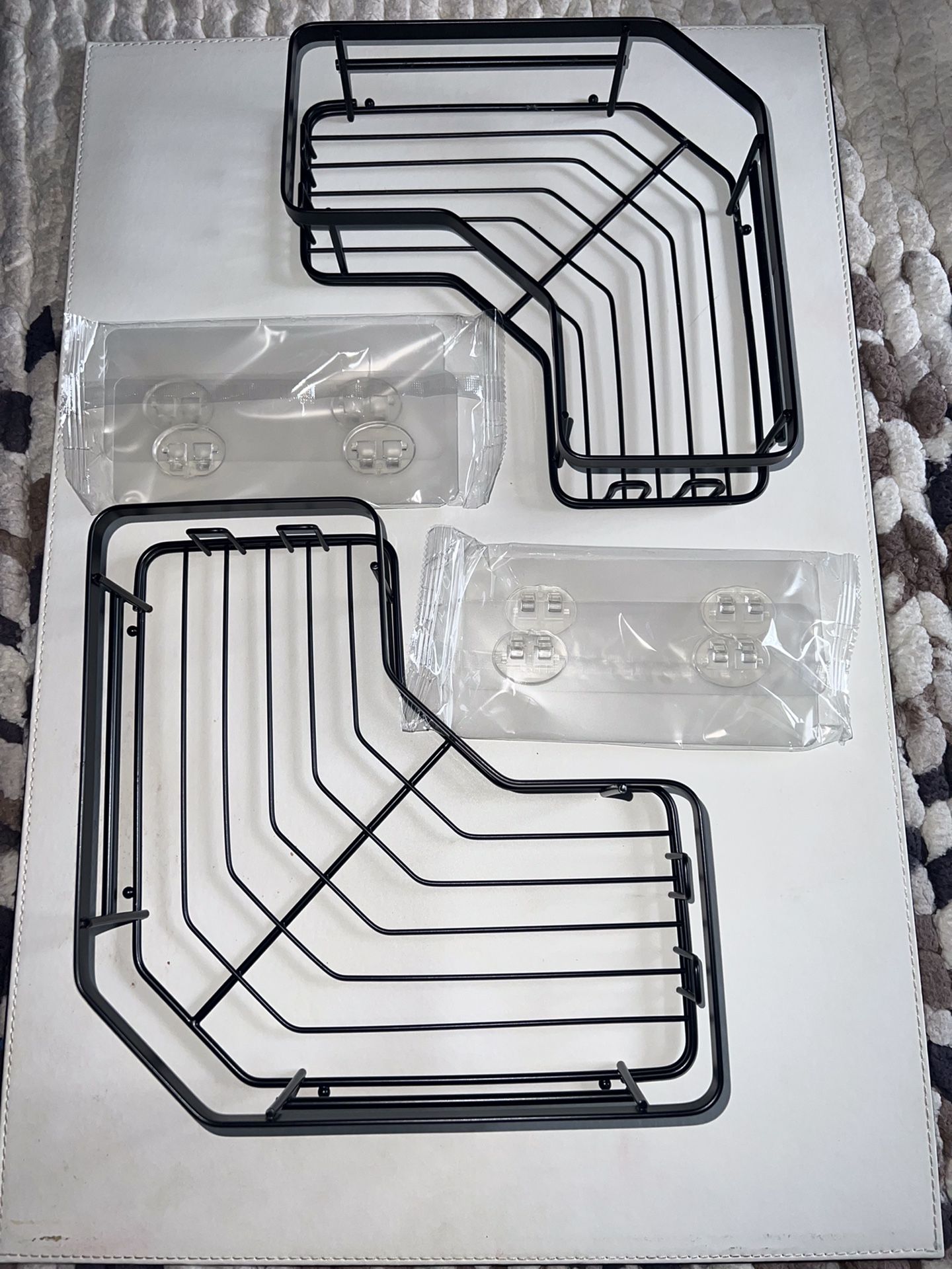 Corner Shower Caddy - Black