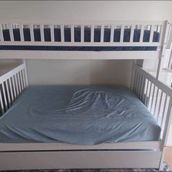 Bunk Bed with Trundle and Bookcase (OBO)