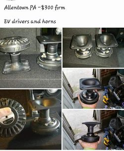 Ev horns electro voice