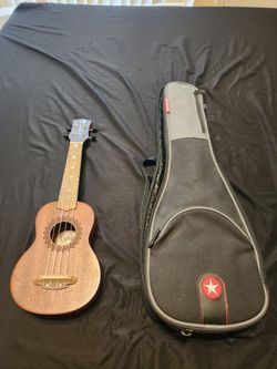 Luna Ukulele with case