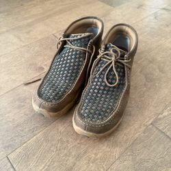 Twisted X Size 10 Barley Worn 