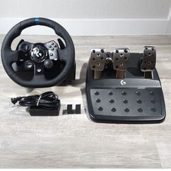 Logitech G920 Driving Force Wheel and Pedals for Xbox Series, Xbox One and PC