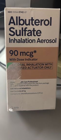 A*L*B*U*T*E*R*O*L (ASTHMA) AEROSOL