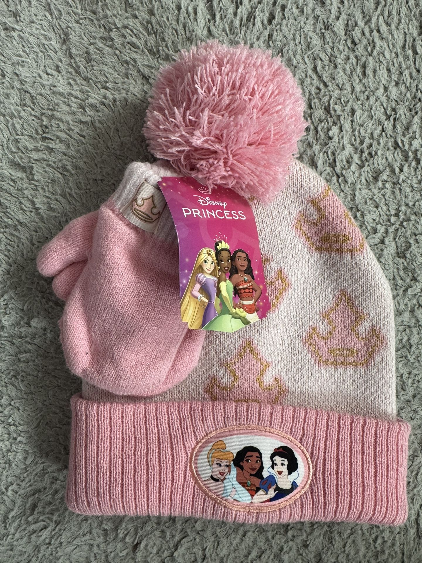 Disney Princess Toddler Beanie & Mittens