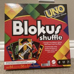 Uno Blokus Shuffle Board Game