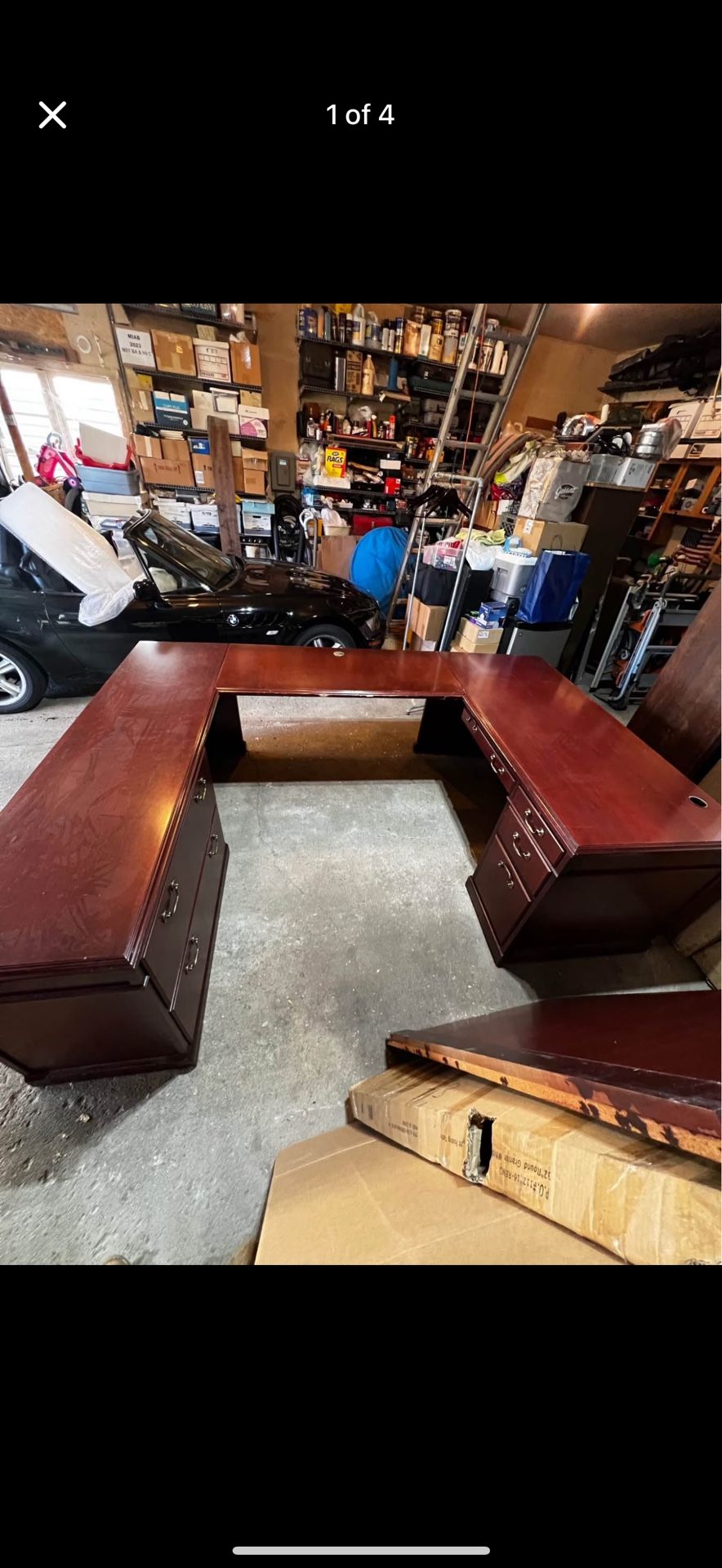Executive Desk - Heavy Wood