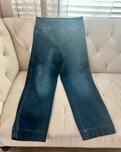 Womens denim pull on pants