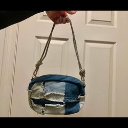 Sparkly Denim Purse 