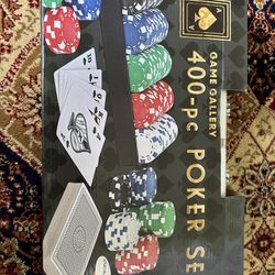 400-pc  Poker Set