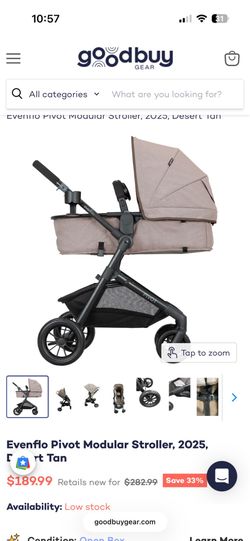 Even Flo stroller