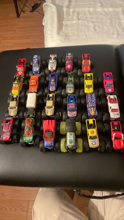 Giant wheels hot wheels monster trucks