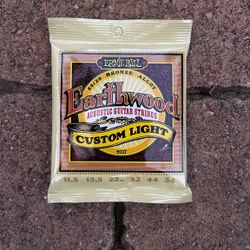 Ernie Ball Earthwood Acoustic Guitar Strings Custom Light 