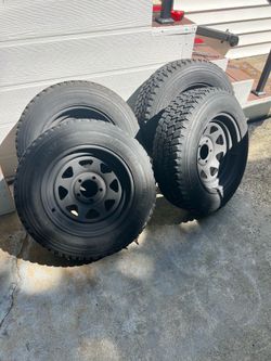 Snow tires on steelies OBO