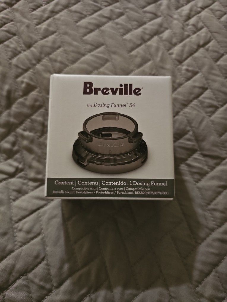 Breville 54mm Dosing Funnel Only for Use with Breville Barista and Bambino Espresso Machine Models