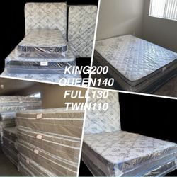 Mattresses King Queen Full Twin