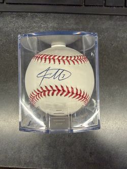 Jackson Merrill Autographed Baseball