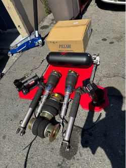 Nissan 350z airrunner + airlift management air suspension set up