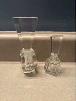 Vintage perfume bottles with daubers