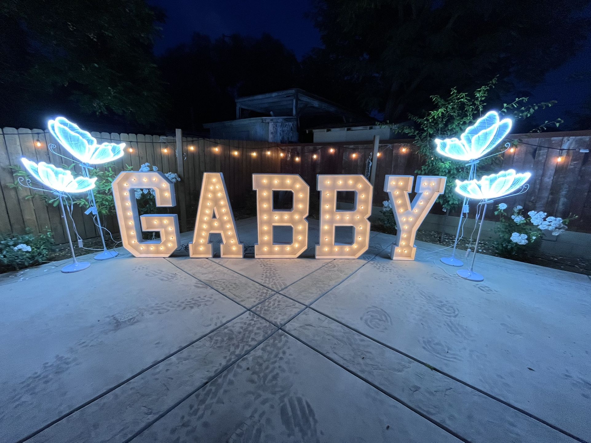 Marquee Letters 