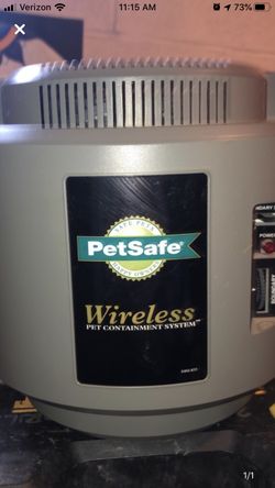 Pet safe wireless pet containment system IF-100 Unit