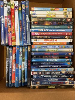 Trade? Kids Disney Pixar Dreamworks DVD & Blu-ray Movie Collection