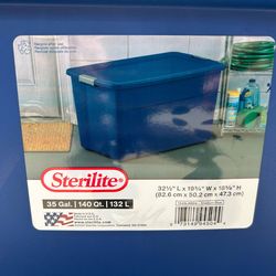 Sterilite Storage BOX Heavy-Duty Plastic Bins