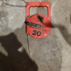 Fish Tape, Cable Snake 20'