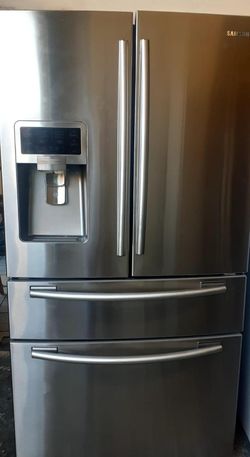 Samsung 4-Door Stainless Steel Fridge
