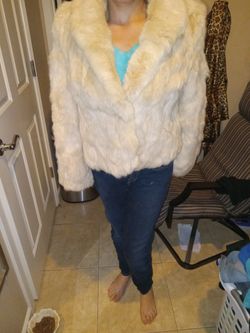 Vintage Rabbit Coat 150$